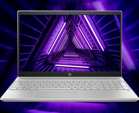 Laptop HP Pavilion 15 cs2058TX bắt mắt với màn hình mỏng, đường nét chân thực